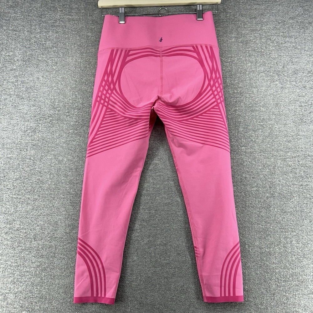 Fanka Body Sculpt Compression Leggings Women Size Large Pink Activewear - Picture 2 of 8